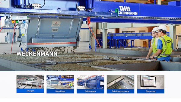 Neue Weckenmann-Website