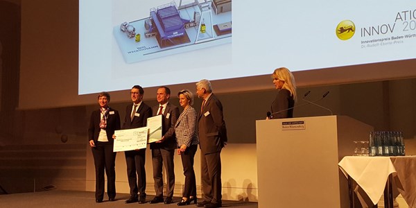 Innovationspreis für Weckenmann 2